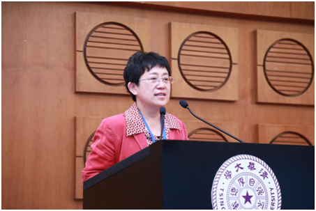 喬傑院長在第一屆全國人工智能社會實驗學術會議上作專題報告
